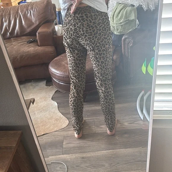 R13 Allison skinny Leopard Print Pants - Picture 17 of 17